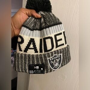 Raiders beanie